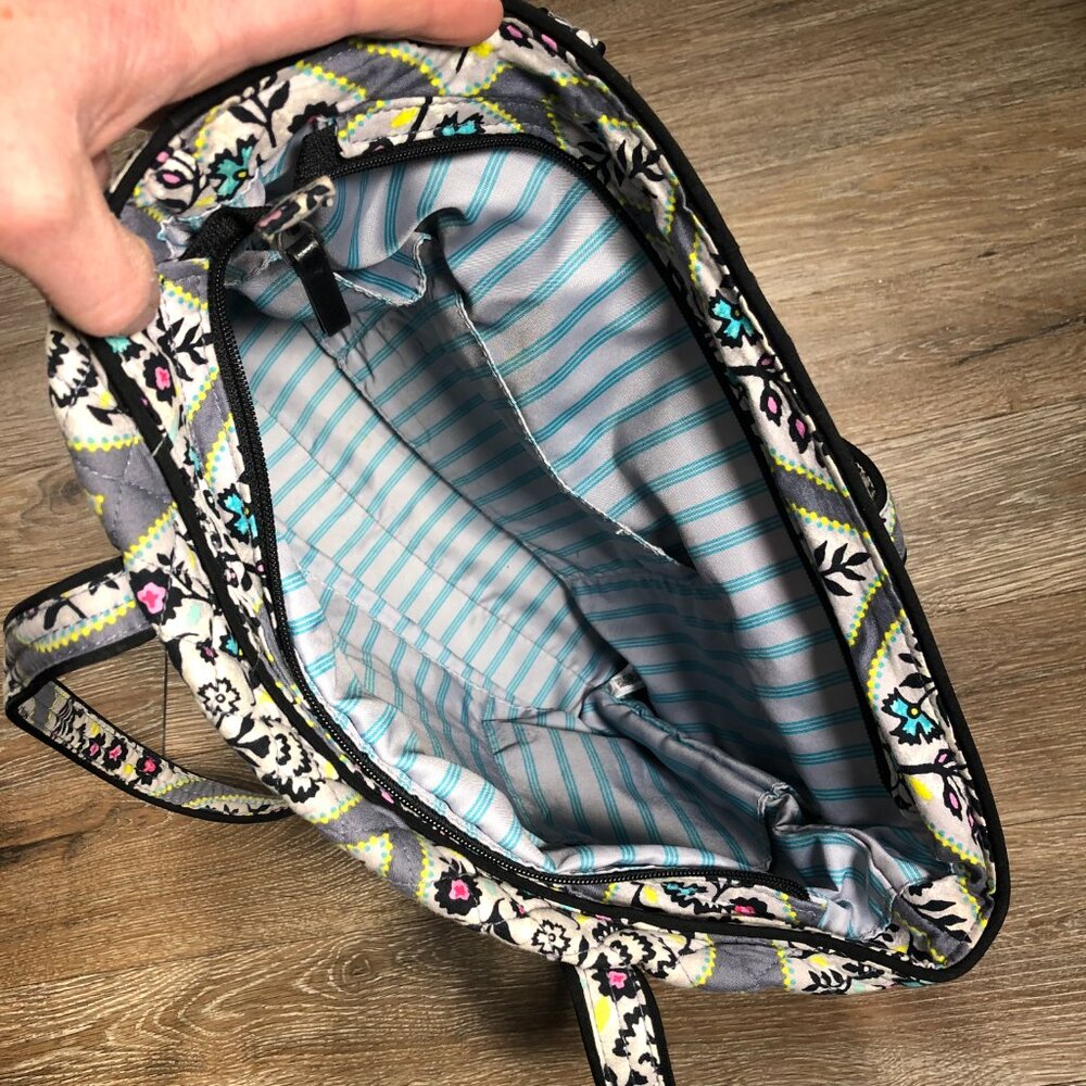 Vera Bradley Medium Tote Purse Hand Bag and Wallet Heritage Leaf Pattern Paisley - Picture 7 of 9